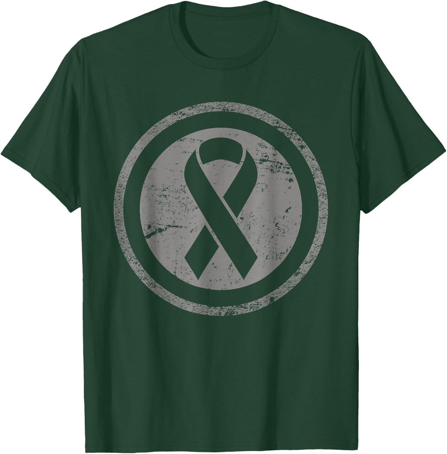 Childhood Cancer Awareness Gold Vintage Yellow Ribbon T-Shirt - T-Shirt | Forest