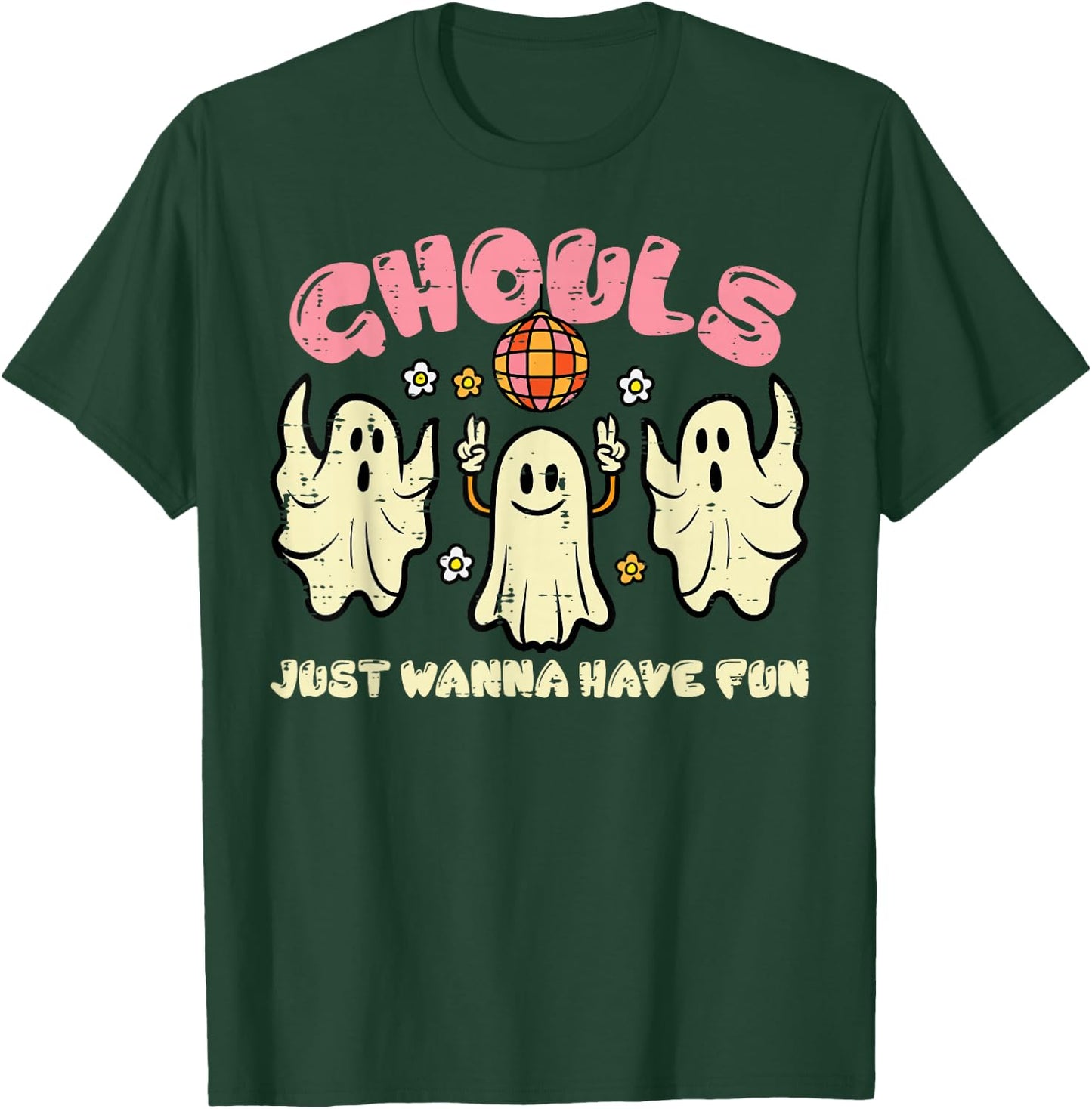 Ghouls Just Wanna Have Fun Funny Halloween Costume Women T-Shirt - T-Shirt | Forest