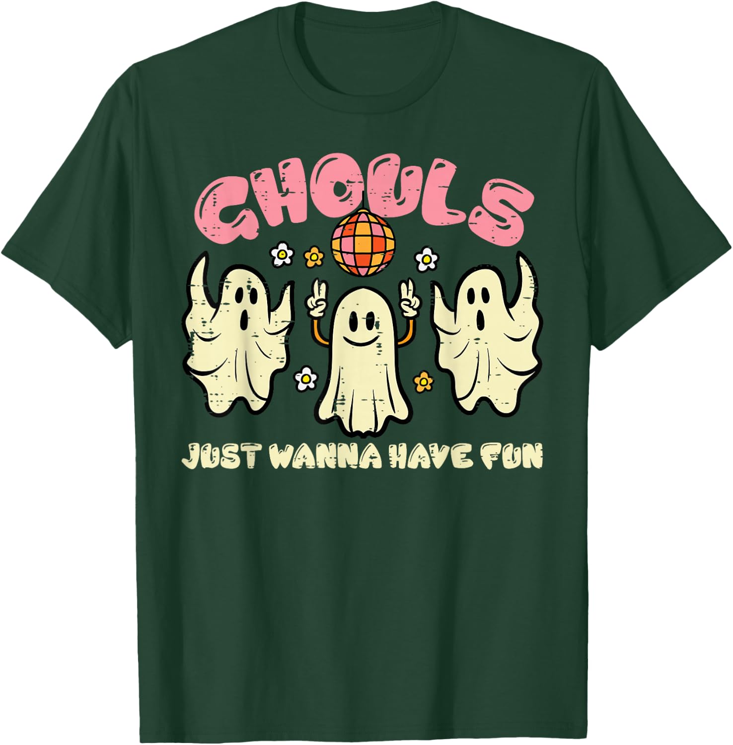 Ghouls Just Wanna Have Fun Funny Halloween Costume Women T-Shirt - T-Shirt | Forest