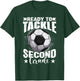 Ready To Tackle Second Grade Soccer Ball Back To School Boys T-Shirt - T-Shirt | Forest