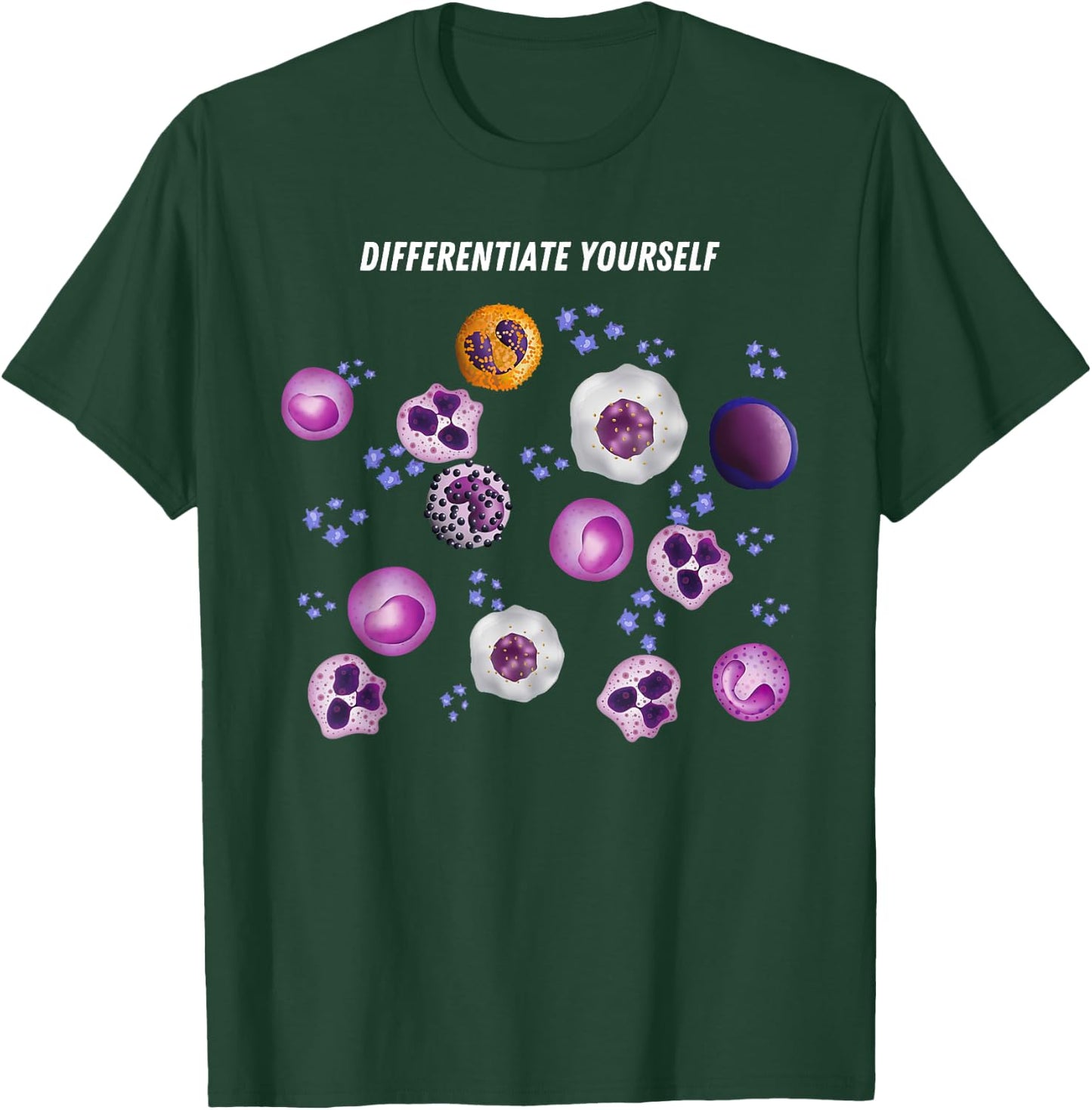 Med Tech Medical Technologist Lab Hematology Hematologist La T-Shirt - T-Shirt | Forest