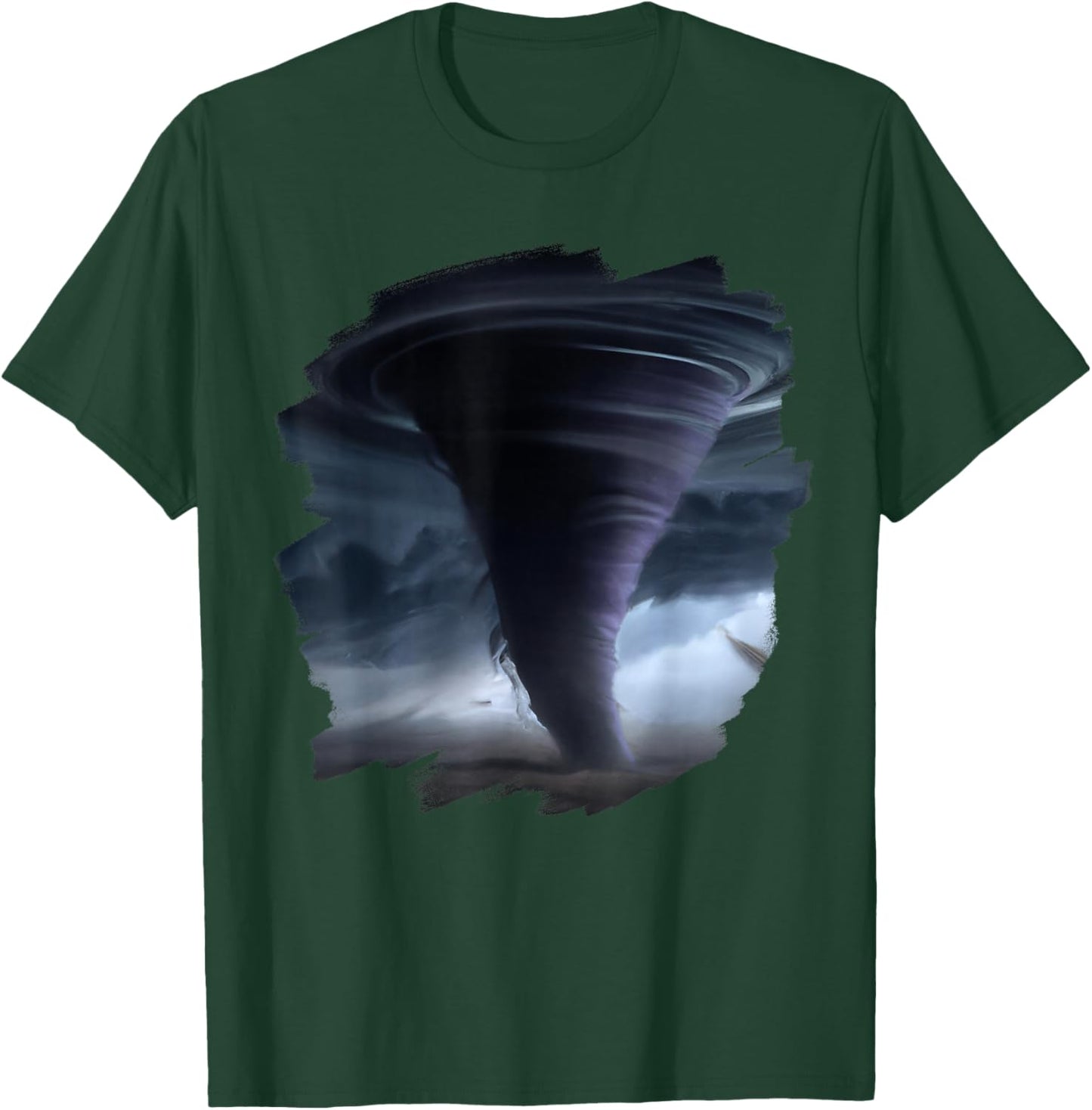 Tornado Storm Tornados Nature Weather Chaser Meteorologist T-Shirt - T-Shirt | Forest
