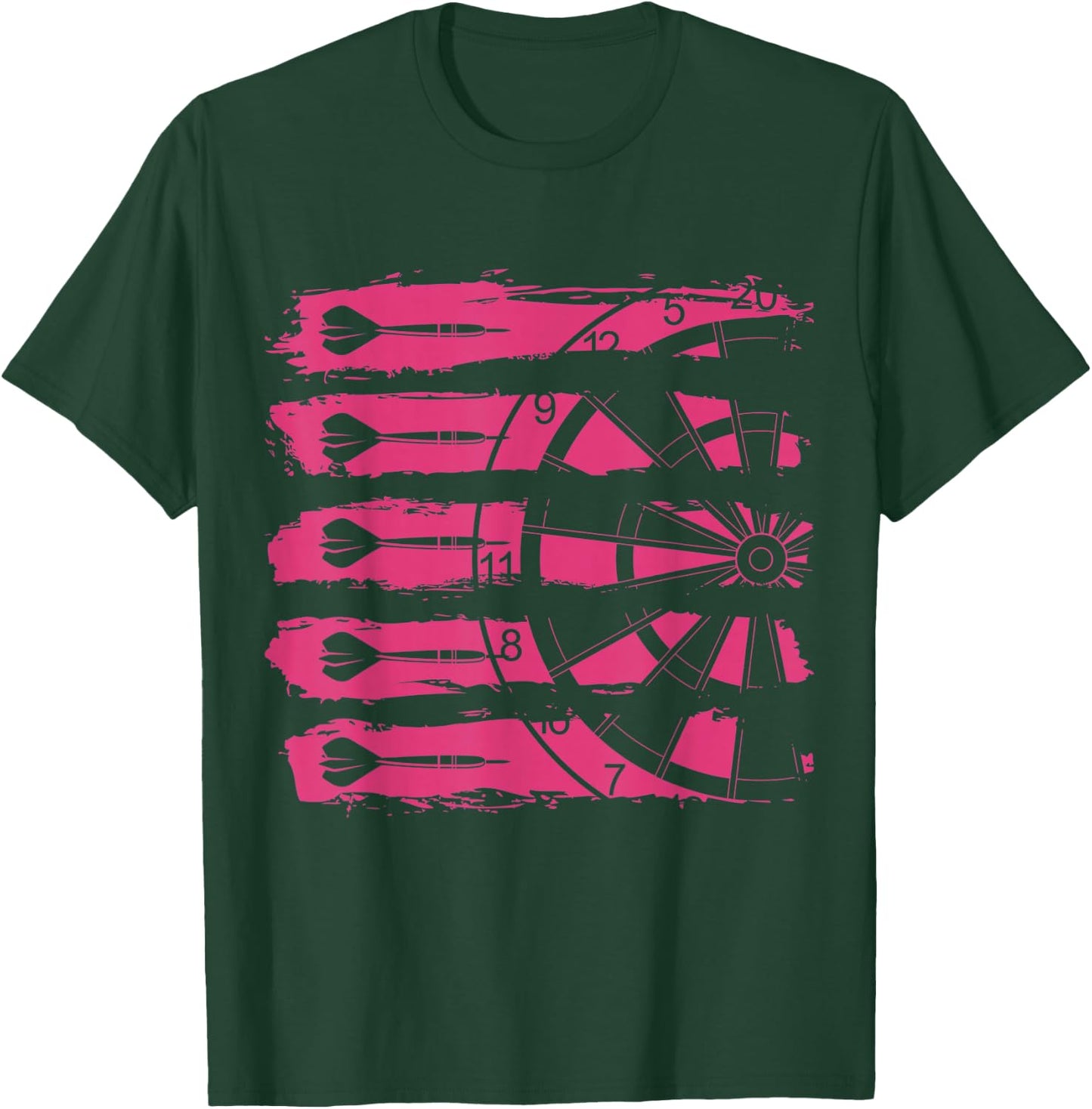 The Cool Dart Player Darts T-Shirt - T-Shirt | Forest