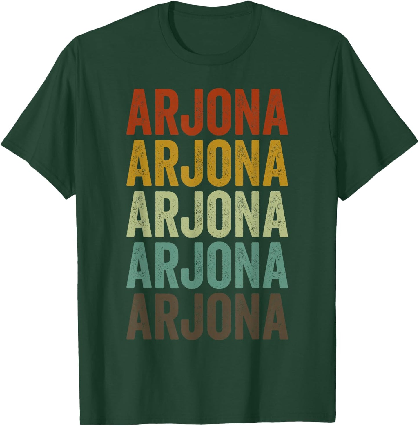 Arjona Retro City T-Shirt - T-Shirt | Forest