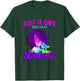 Just A Girl Who Loves Wolves Howling At Moon Colorful Wolf T-Shirt - T-Shirt | Forest