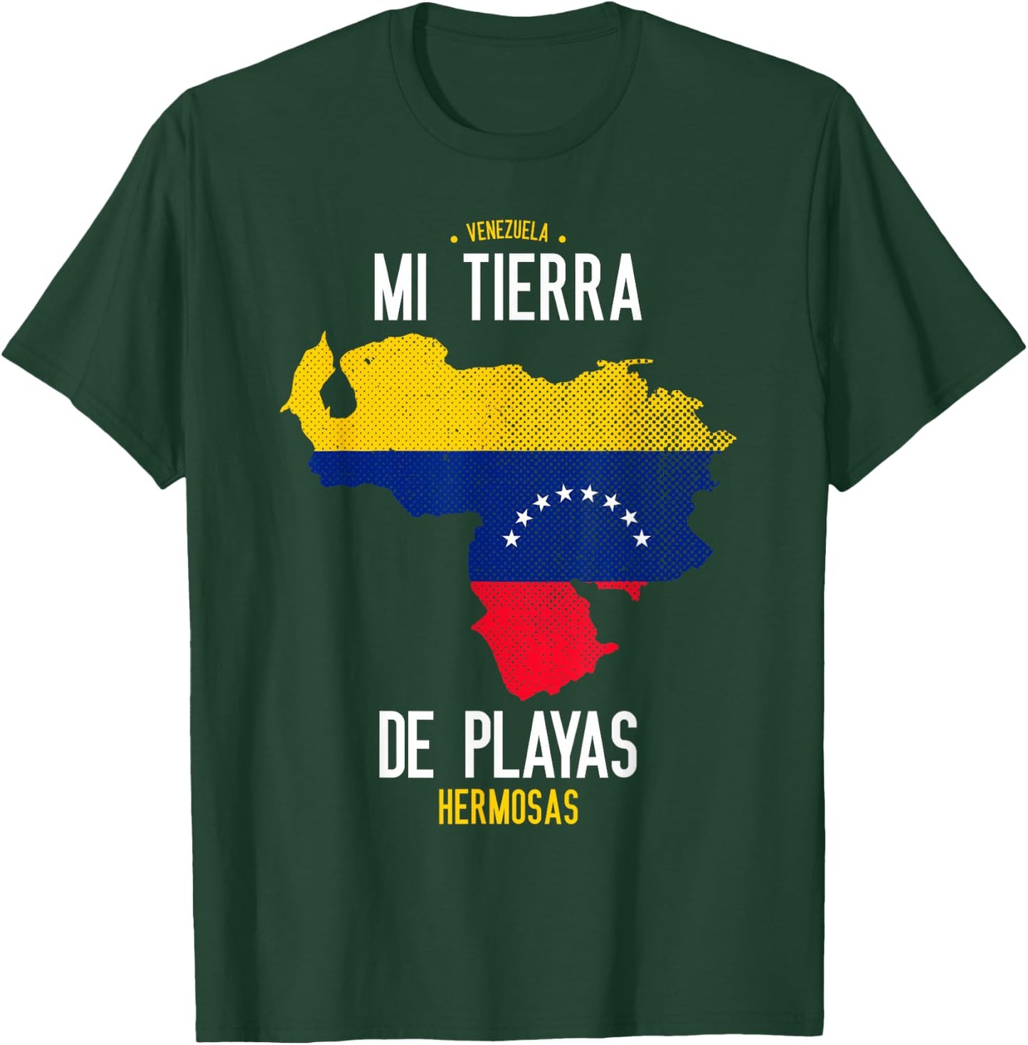 Venezuelan Flag Gifts & Retro Venezuela T-Shirt - T-Shirt | Forest