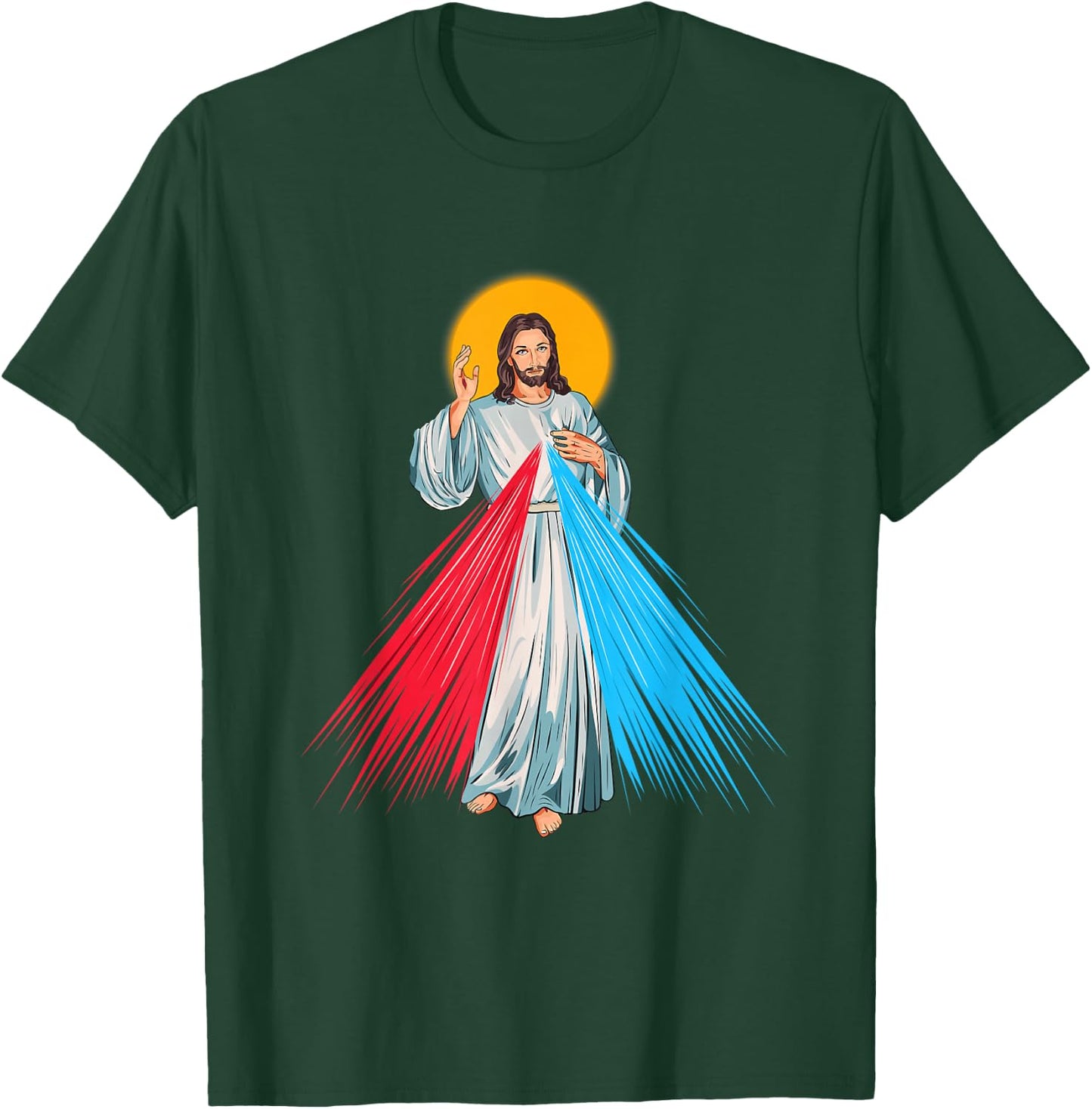 Divine Mercy of JESUS CHRIST T-Shirt - T-Shirt | Forest