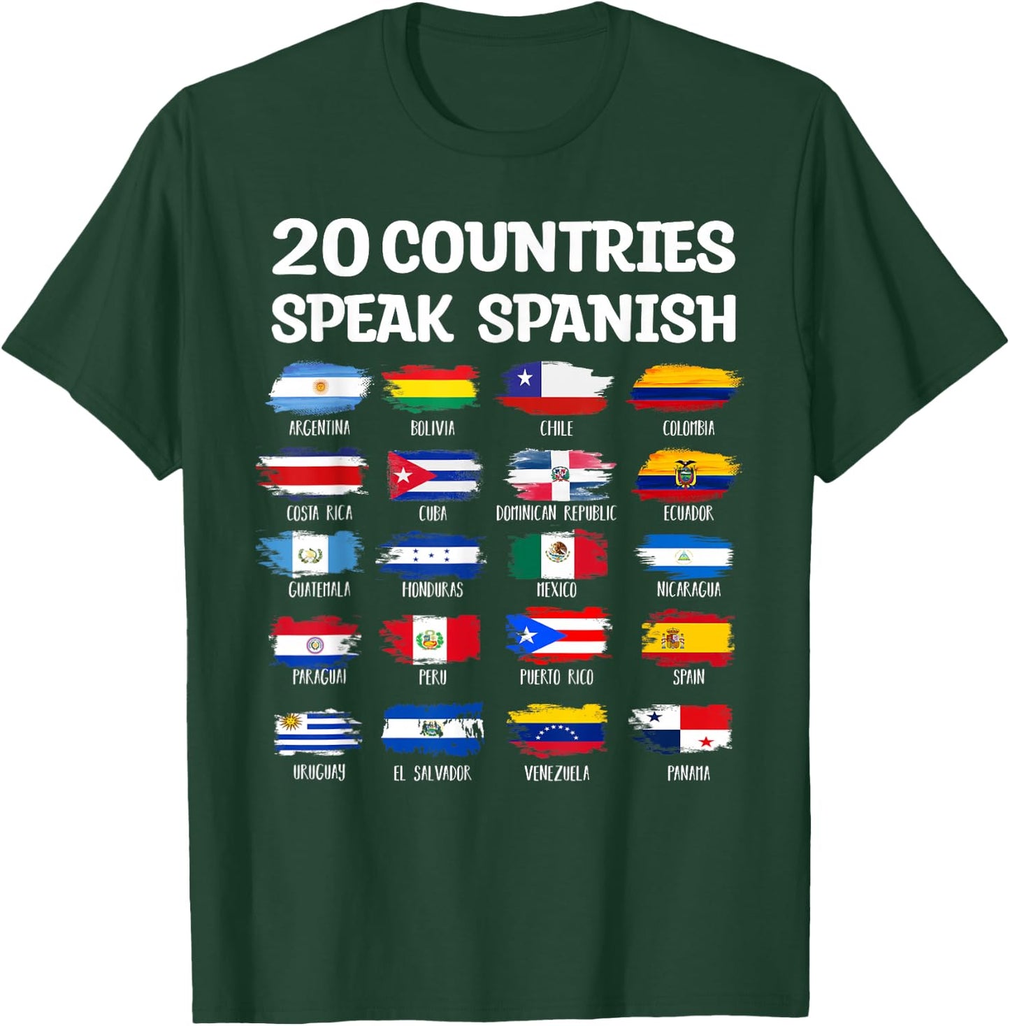 Hispanic Heritage Month Teacher Latin Heritage School kids T-Shirt - T-Shirt | Forest