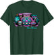 New Mexico Retro: Native Pottery & Zia Symbol Graphic T-Shirt - T-Shirt | Forest