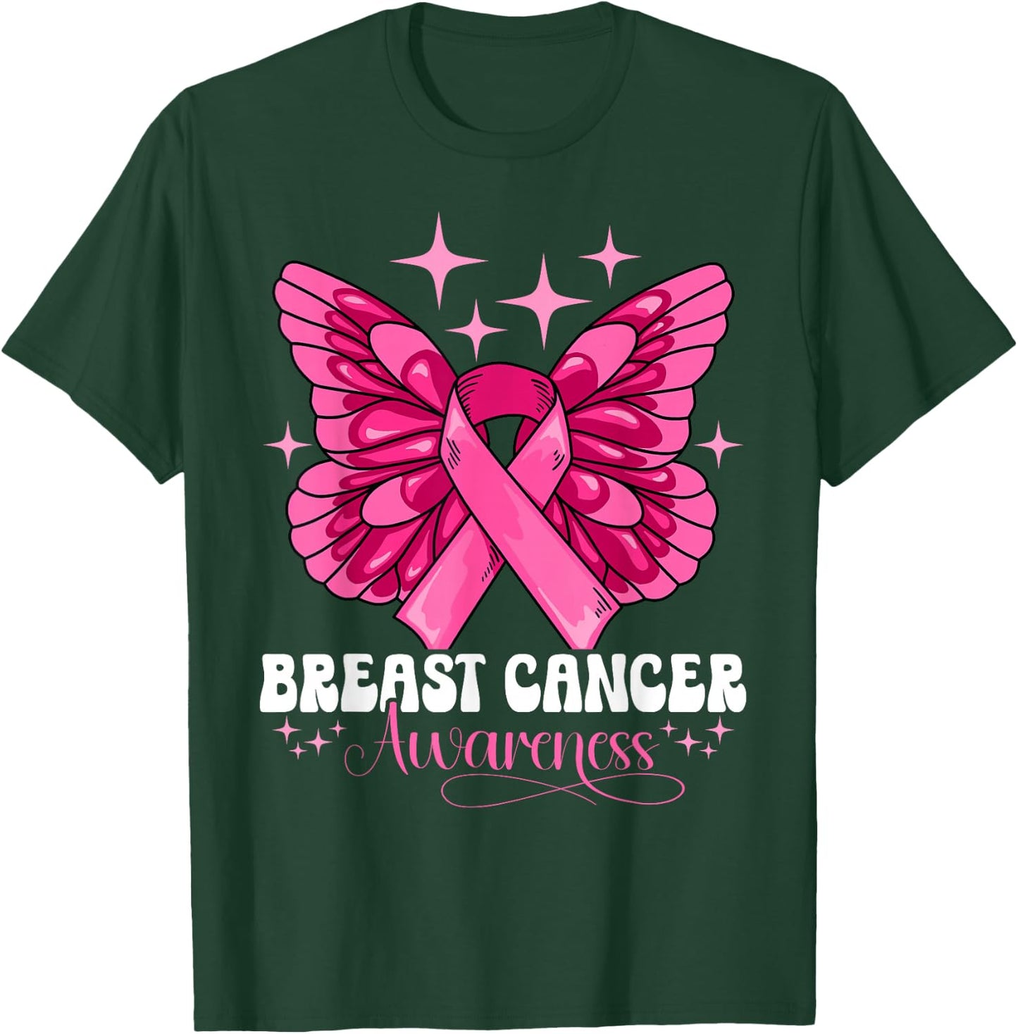 Breast Cancer Awareness T-Shirt - T-Shirt | Forest