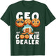 CEO Of The Cookie Dealer Selling Cookies Women Men Kids T-Shirt - T-Shirt | Forest