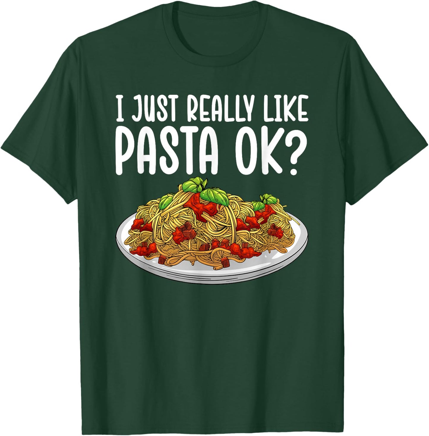 Best Pasta Art Women Kids Italian Dish Pasta Lover T-Shirt - T-Shirt | Forest