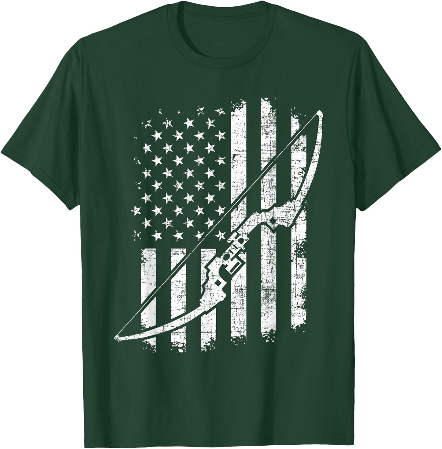 Camo Bowhunting - Archery Lover Archer Bowman T-Shirt - T-Shirt | Forest