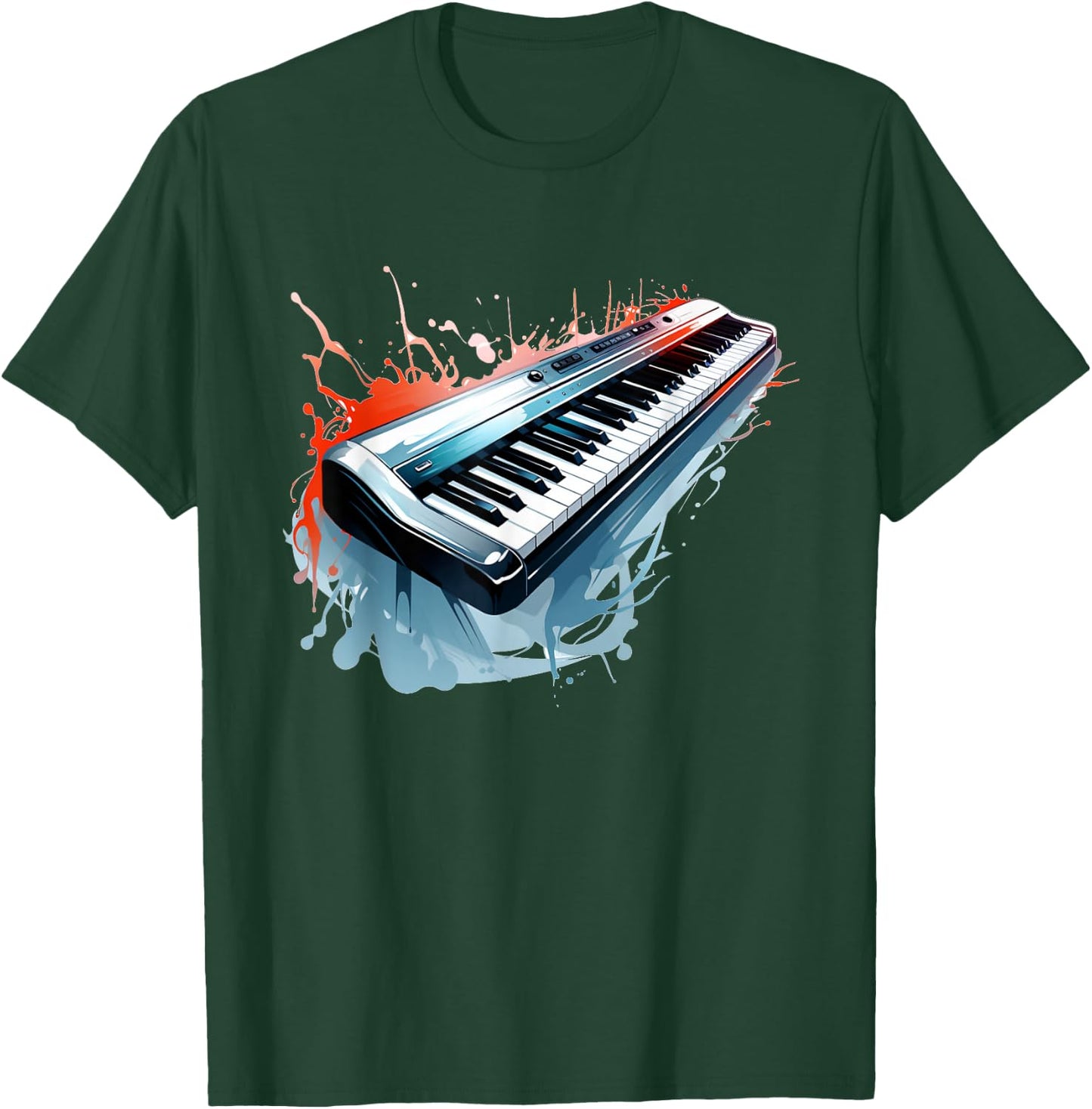 Music Keyboard Costume for Boys and Girls T-Shirt - T-Shirt | Forest