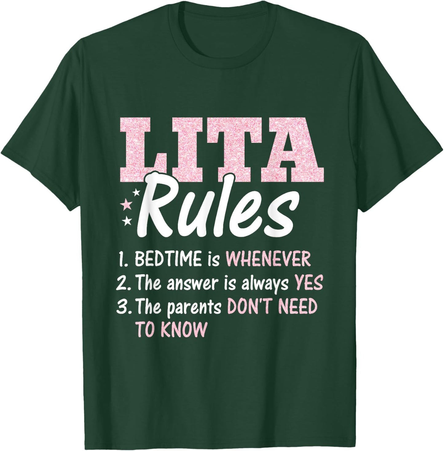 The Lita Rules Grandma Definition T-Shirt - T-Shirt | Forest