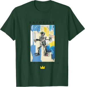 Urban, Streetwear, Graphics, Basquiat, Art, Abstract T-Shirt - T-Shirt | Forest