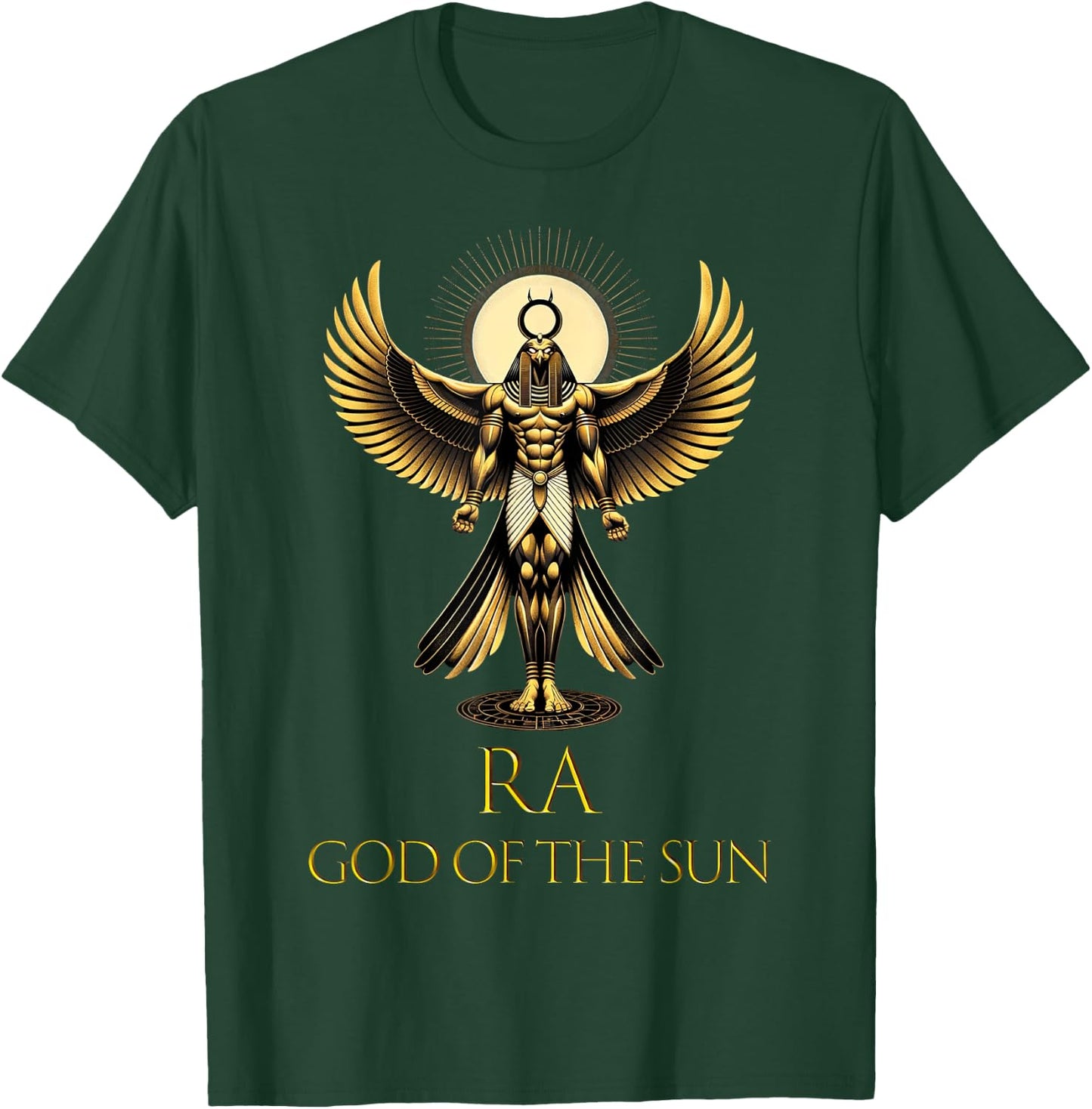 Ra God of the Sun Ancient Egyptian God Pharaoh King of Egypt T-Shirt - T-Shirt | Forest