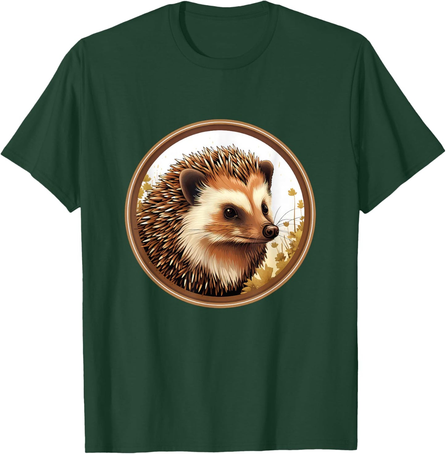 Cute Hedgehog T-Shirt - T-Shirt | Forest