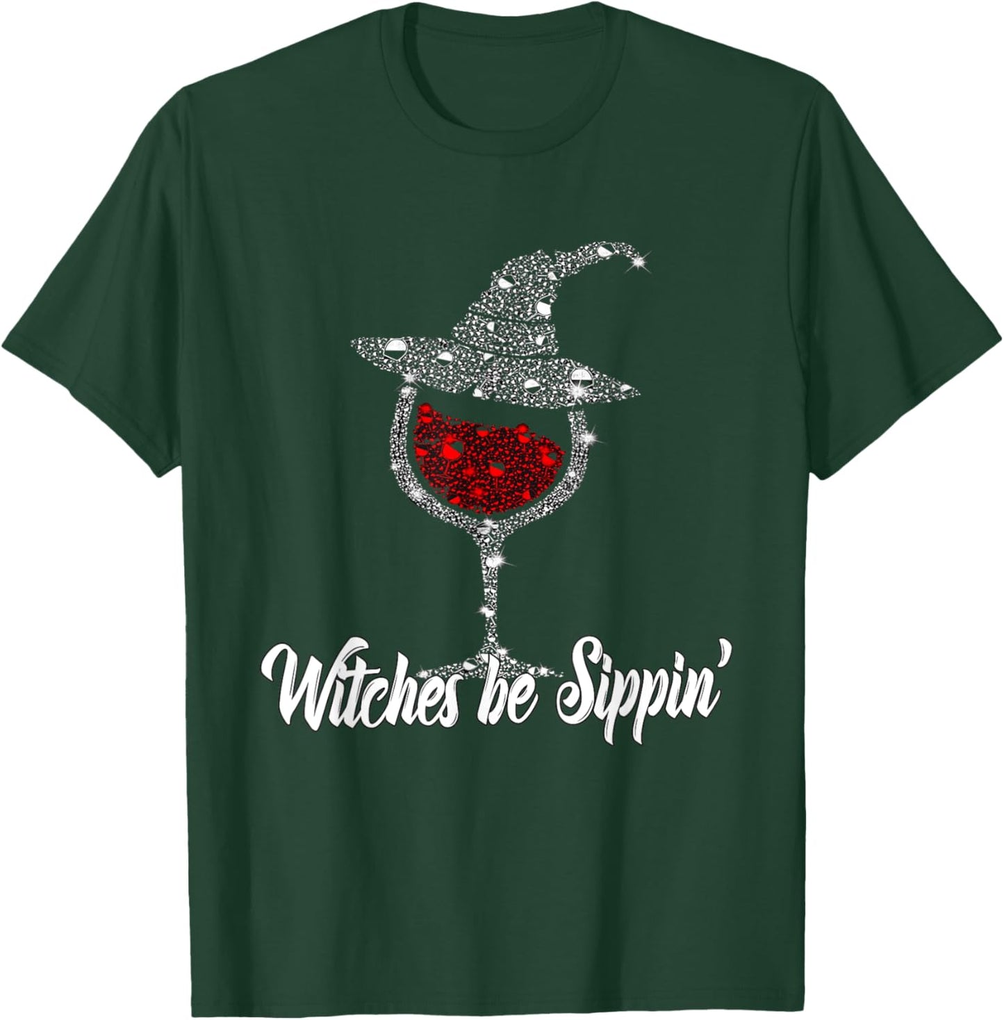 Witches Be Sippin 'Witch Squad Halloween Party T-Shirt - T-Shirt | Forest