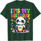 Panda Birthday For Kids It's My Birthday Panda T-Shirt - T-Shirt | Forest