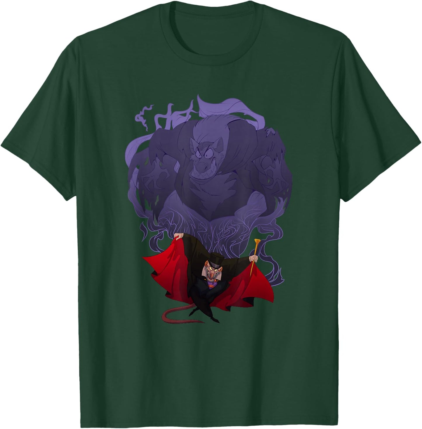Disney The Great Mouse Detective Professor Ratigan Poster T-Shirt - T-Shirt | Forest