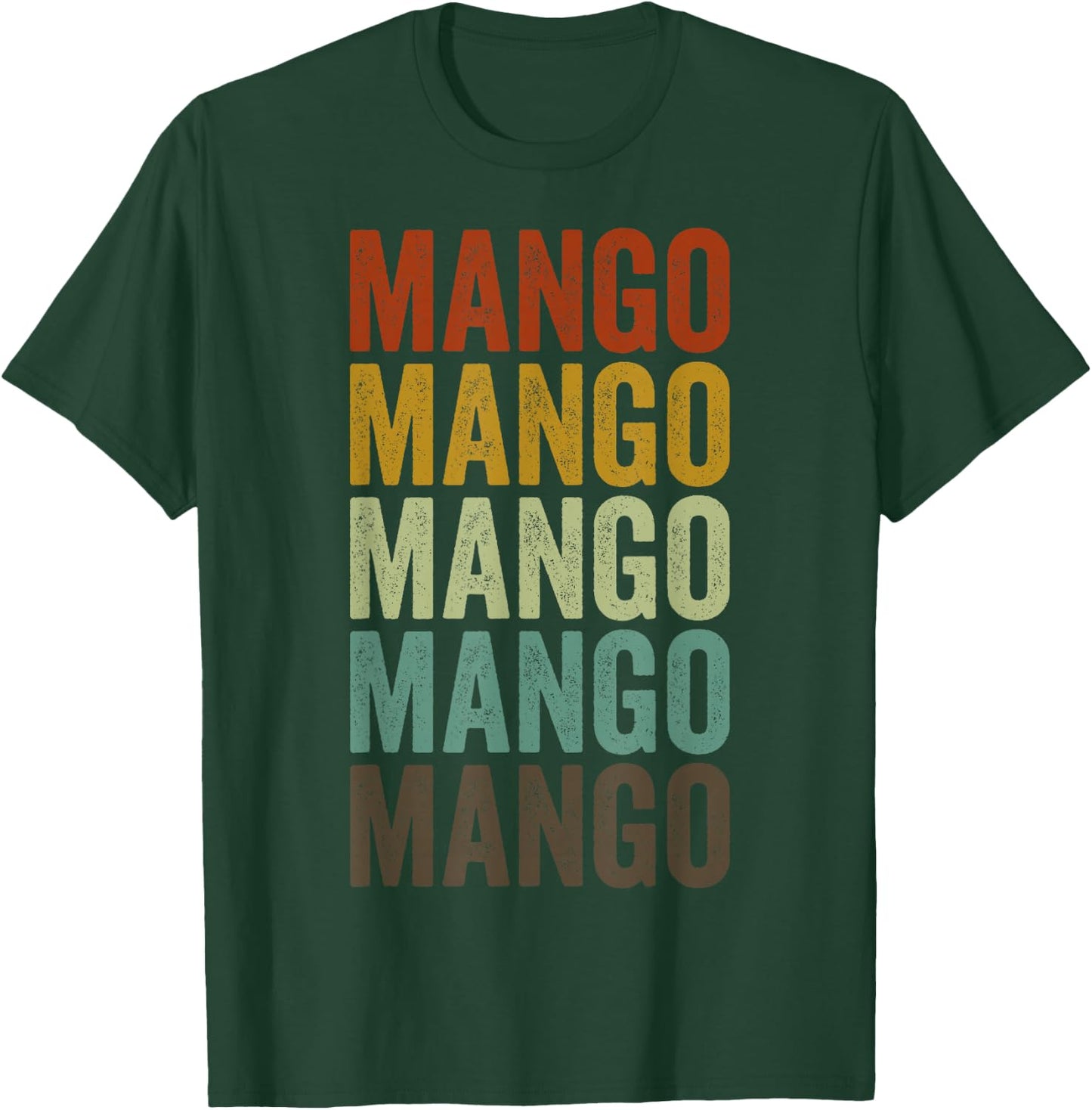 Mango City Retro T-Shirt - T-Shirt | Forest