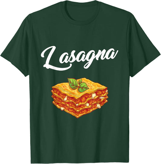 Lasagna Cheesy Meaty Lasagna T-Shirt - T-Shirt | Forest
