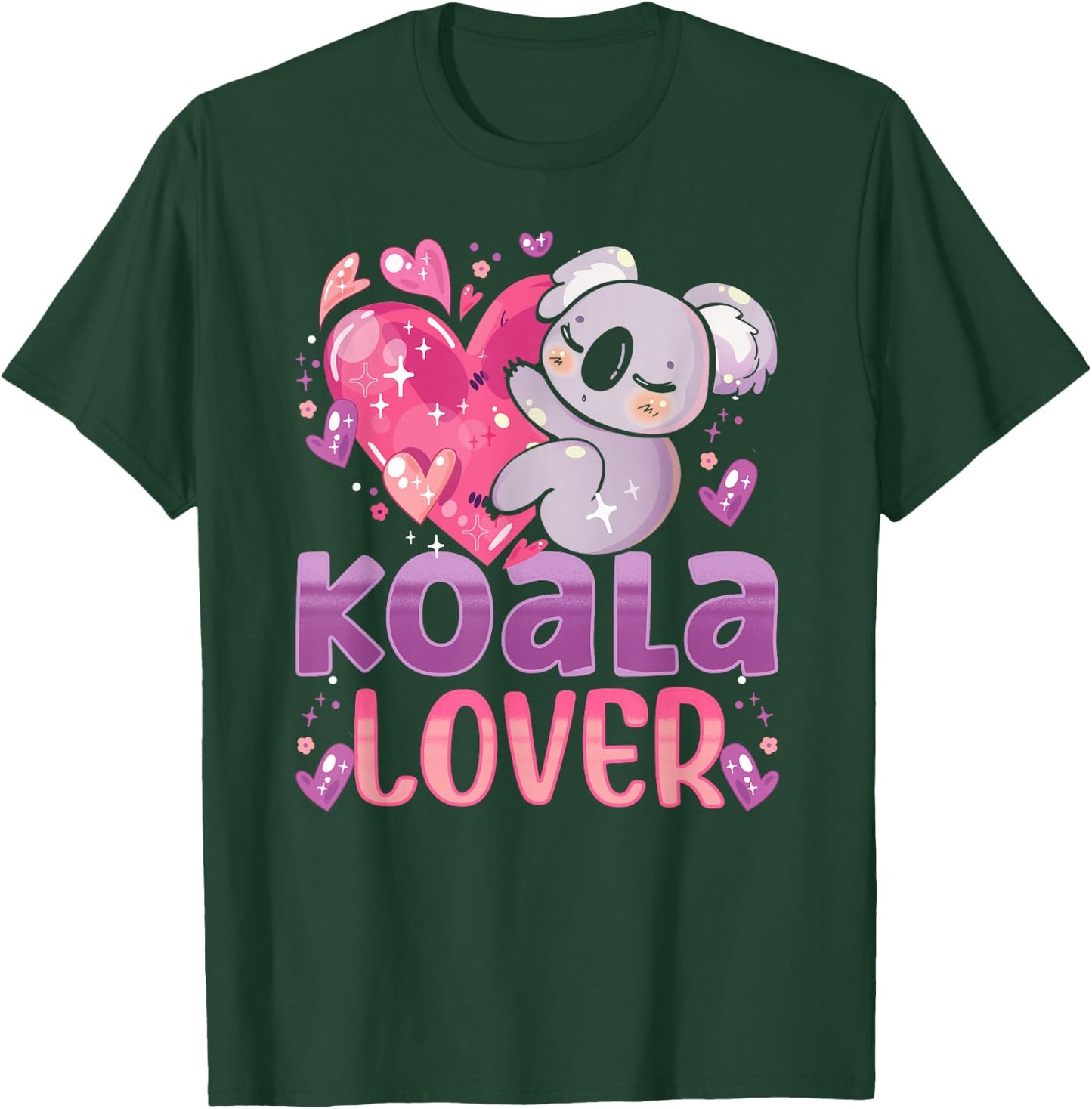 Koala Lover Cute Animal Koala Bear Koalas T-Shirt - T-Shirt | Forest