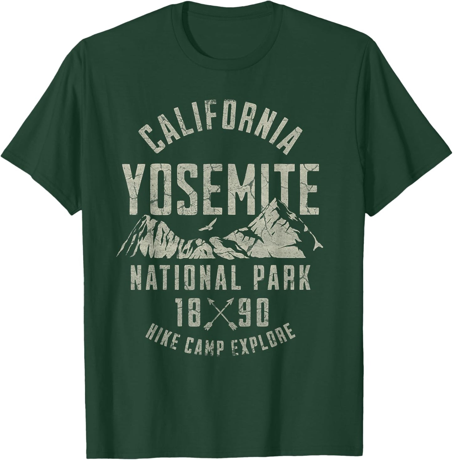 Yosemite National Park T-Shirt - T-Shirt | Forest