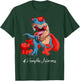Hemophilia Awareness Month Red Ribbon Trex T-Shirt - T-Shirt | Forest