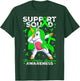 Support Squad Non-Hodgkin's Lymphoma Awareness Month Unicorn T-Shirt - T-Shirt | Forest