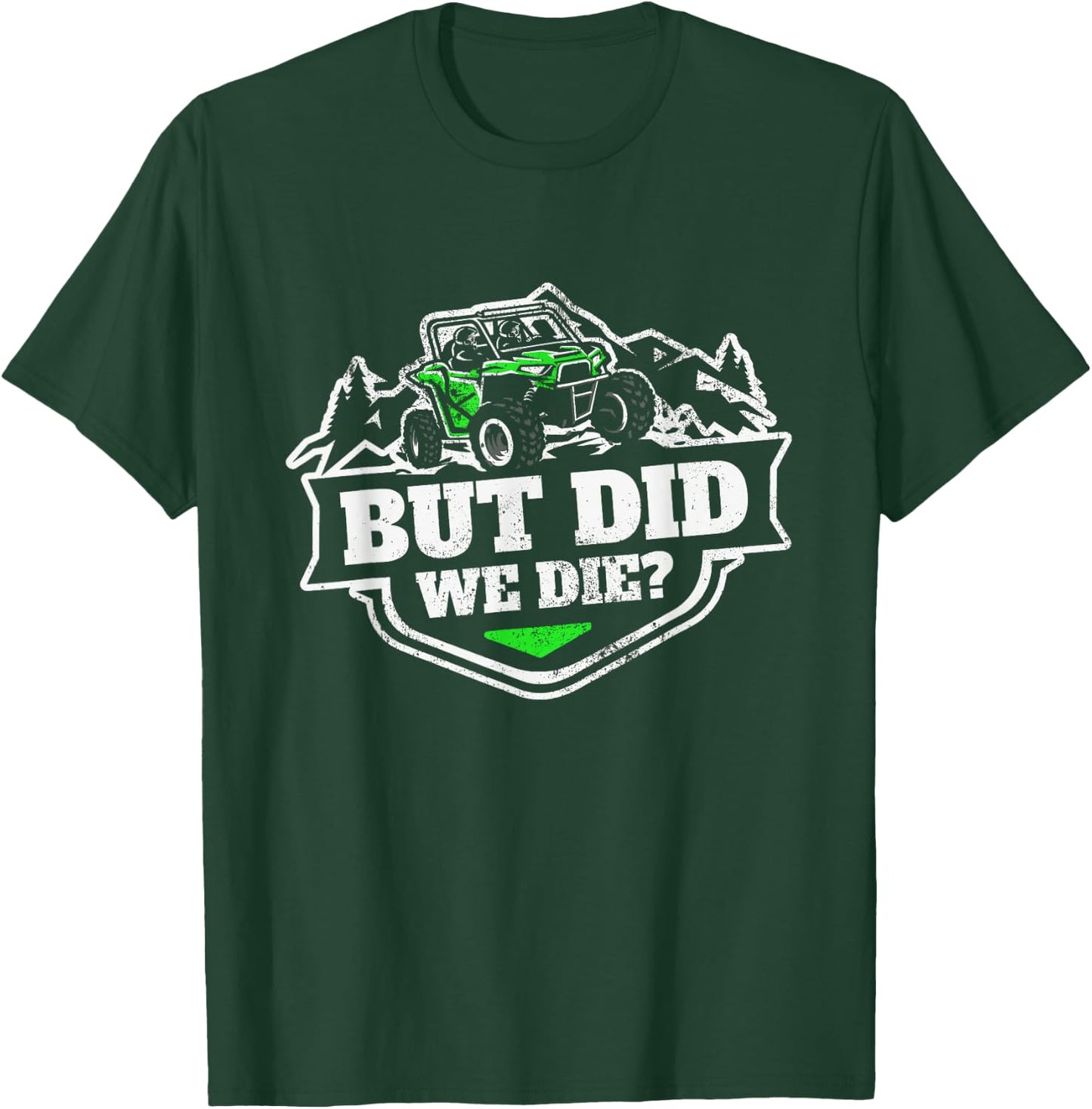Funny Off-Roading ATV UTV Rock Crawling Off Road Vehicle T-Shirt - T-Shirt | Forest