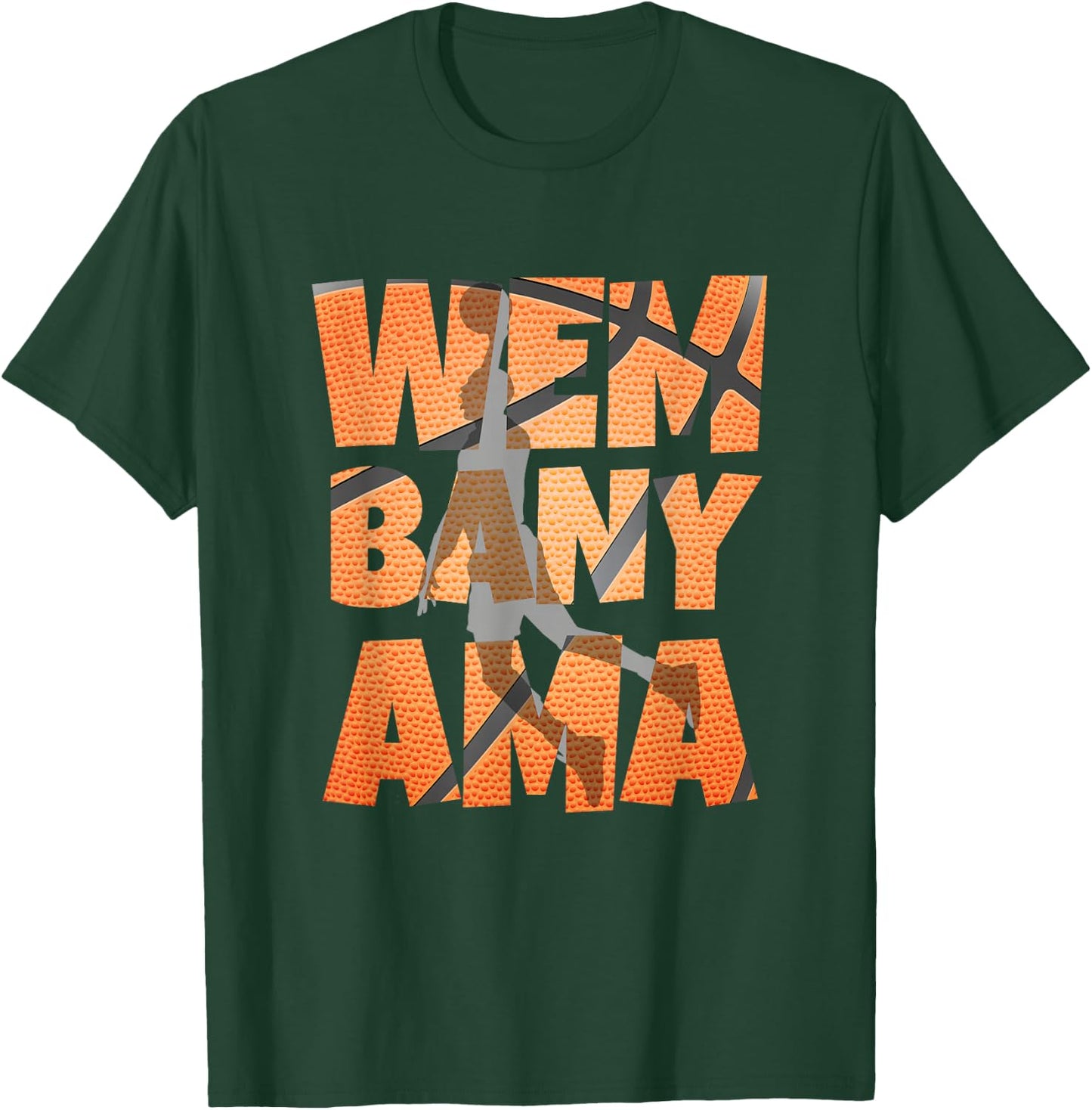 Wembanyama Basketball Amazing Gift Fan T-Shirt - T-Shirt | Forest