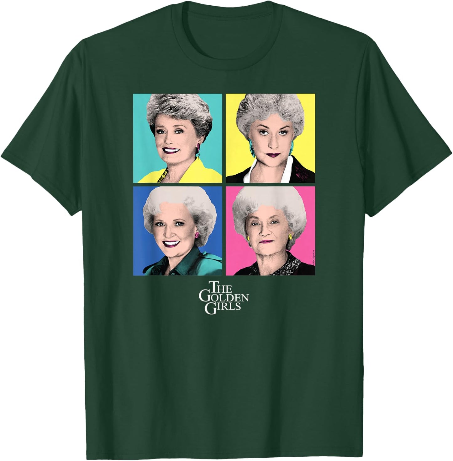 The Golden Girls - Group Pop Art T-Shirt - T-Shirt | Forest