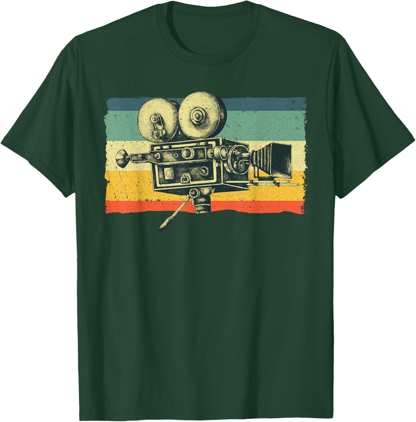 Cool Filmmaker Women Camera Movie Making Filmmaking T-Shirt - T-Shirt | Forest