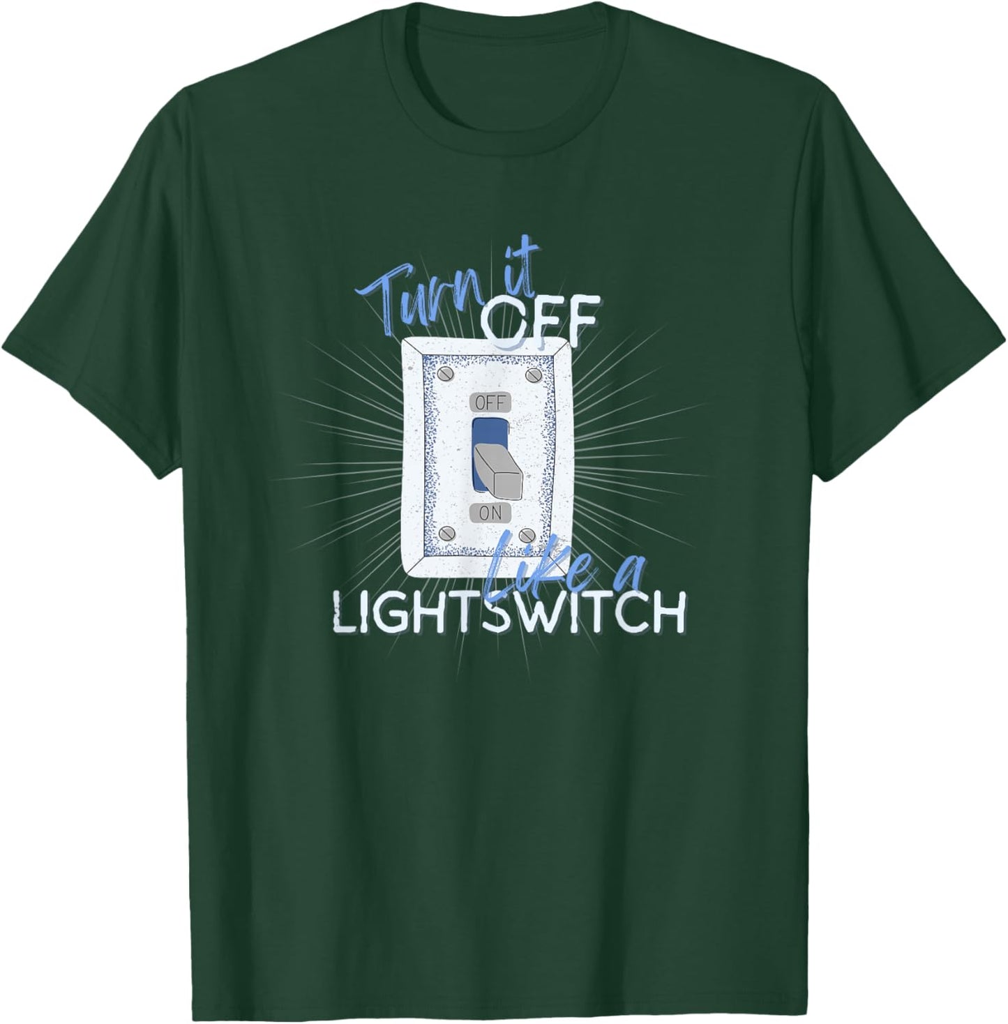 Book of Mormon Musical Turn It off Light Switch T-Shirt - T-Shirt | Forest