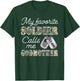 My Favorite Soldier Calls Me Godmother Proud US Army Family T-Shirt - T-Shirt | Forest