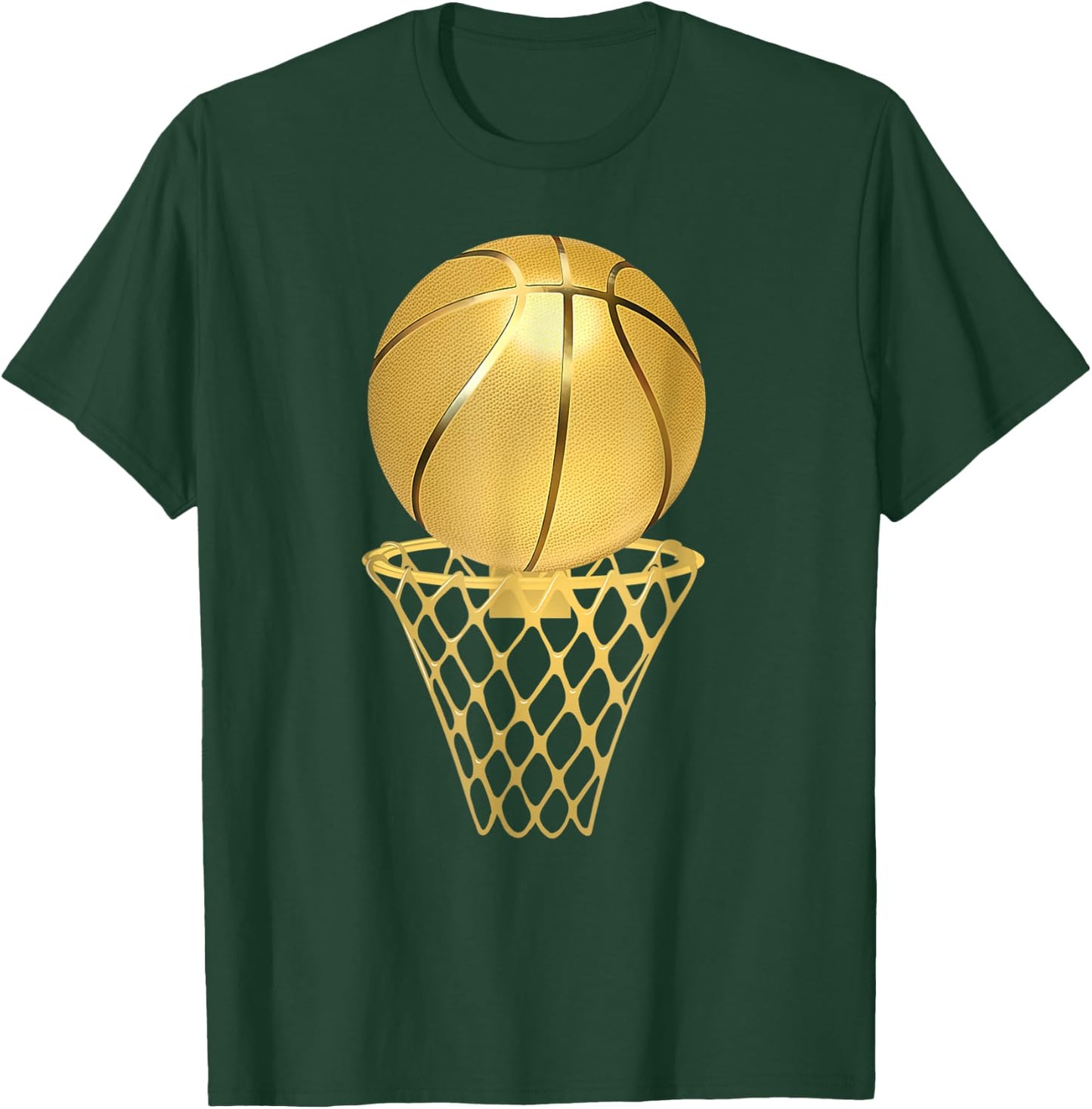 Basketball Player - Trophy Game Coach Sports Lover T-Shirt - T-Shirt | Forest