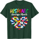 Hispanic Heritage Month All Countries Heart flags kids boys T-Shirt - T-Shirt | Forest