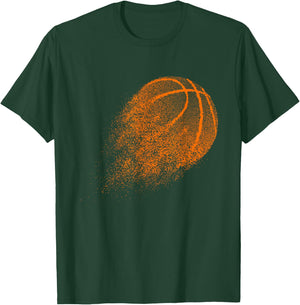 Basketball Player - Sports Lover Ball Game T-Shirt - T-Shirt | Forest
