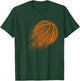 Basketball Player - Sports Lover Ball Game T-Shirt - T-Shirt | Forest