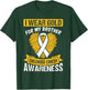 I Wear Gold For My Brother Heart Childhood Cancer Awareness T-Shirt - T-Shirt | Forest