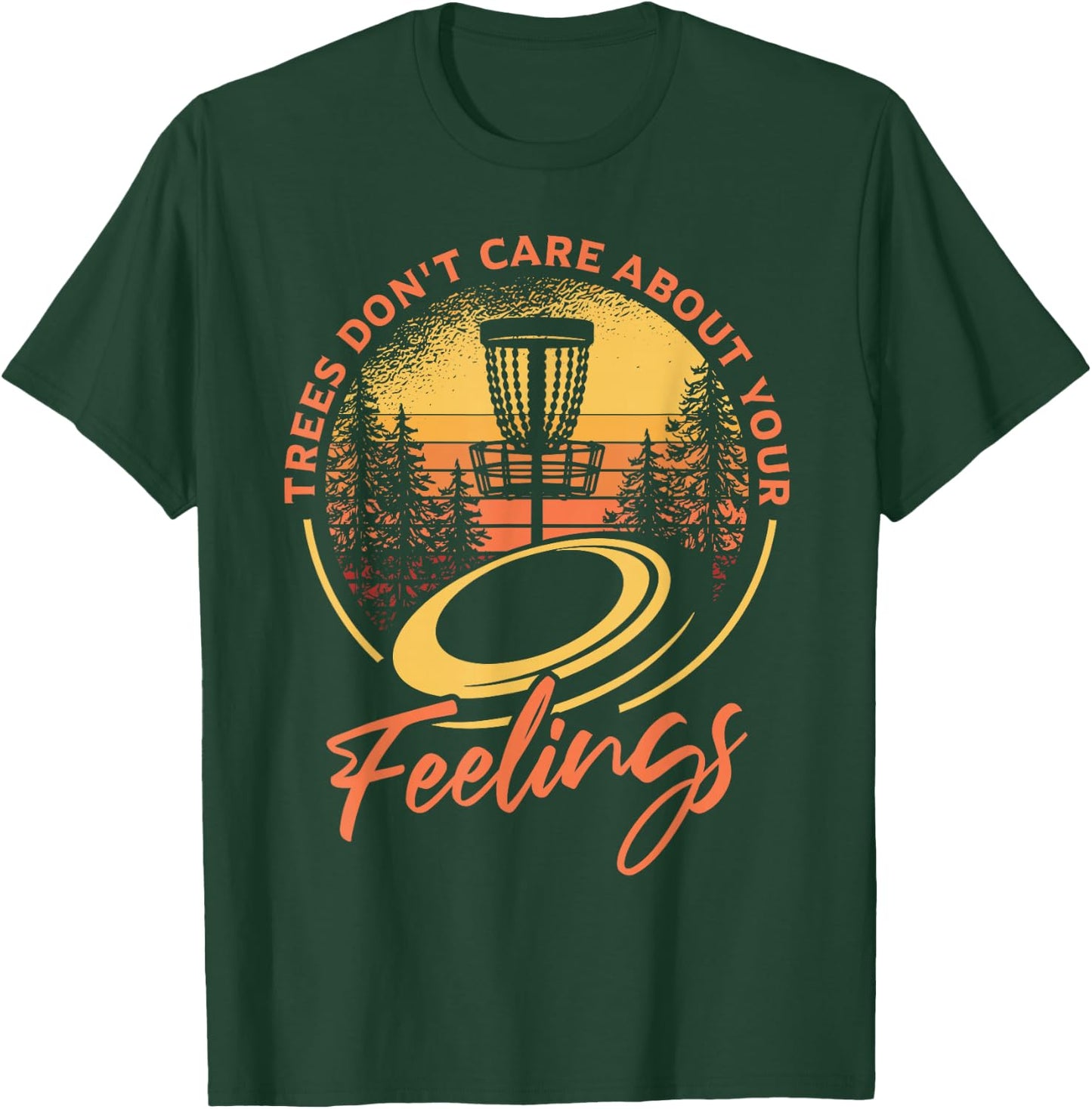Funny Frisbee Golf Disc Golf Player T-Shirt - T-Shirt | Forest