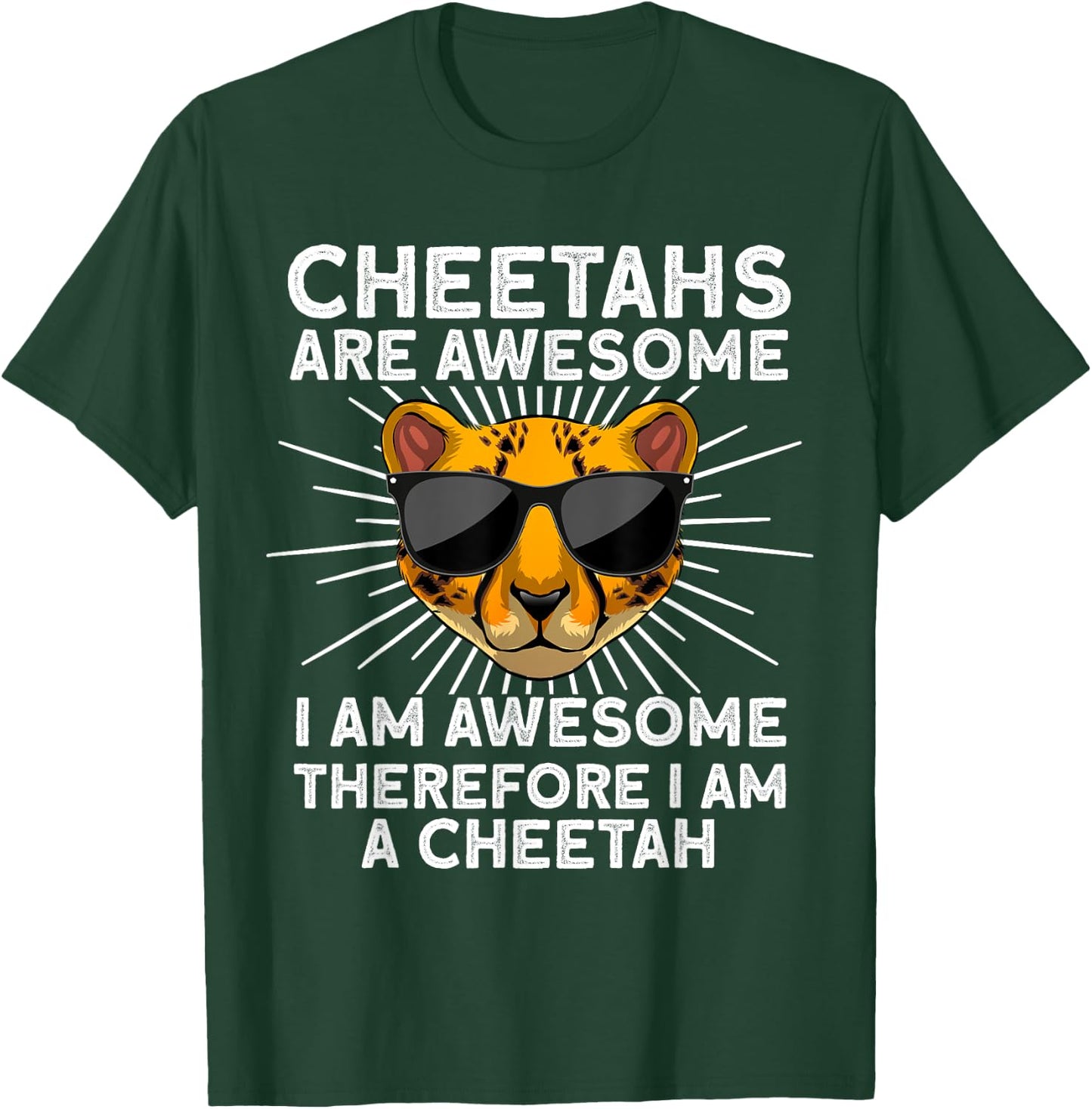 Cute Cheetah Design Women Cat Animal Cheetah Lover T-Shirt - T-Shirt | Forest