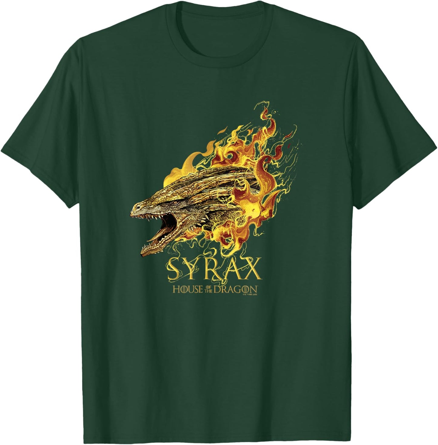 House of the Dragon Syrax T-Shirt - T-Shirt | Forest