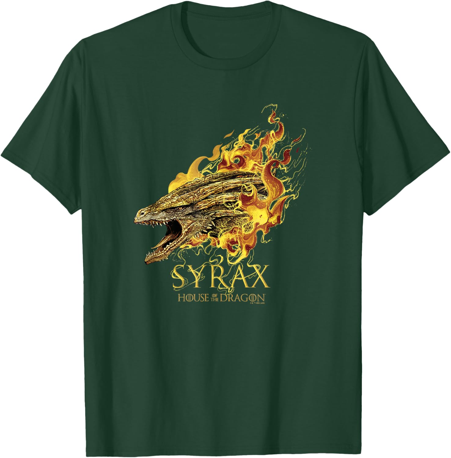 House of the Dragon Syrax T-Shirt - T-Shirt | Forest