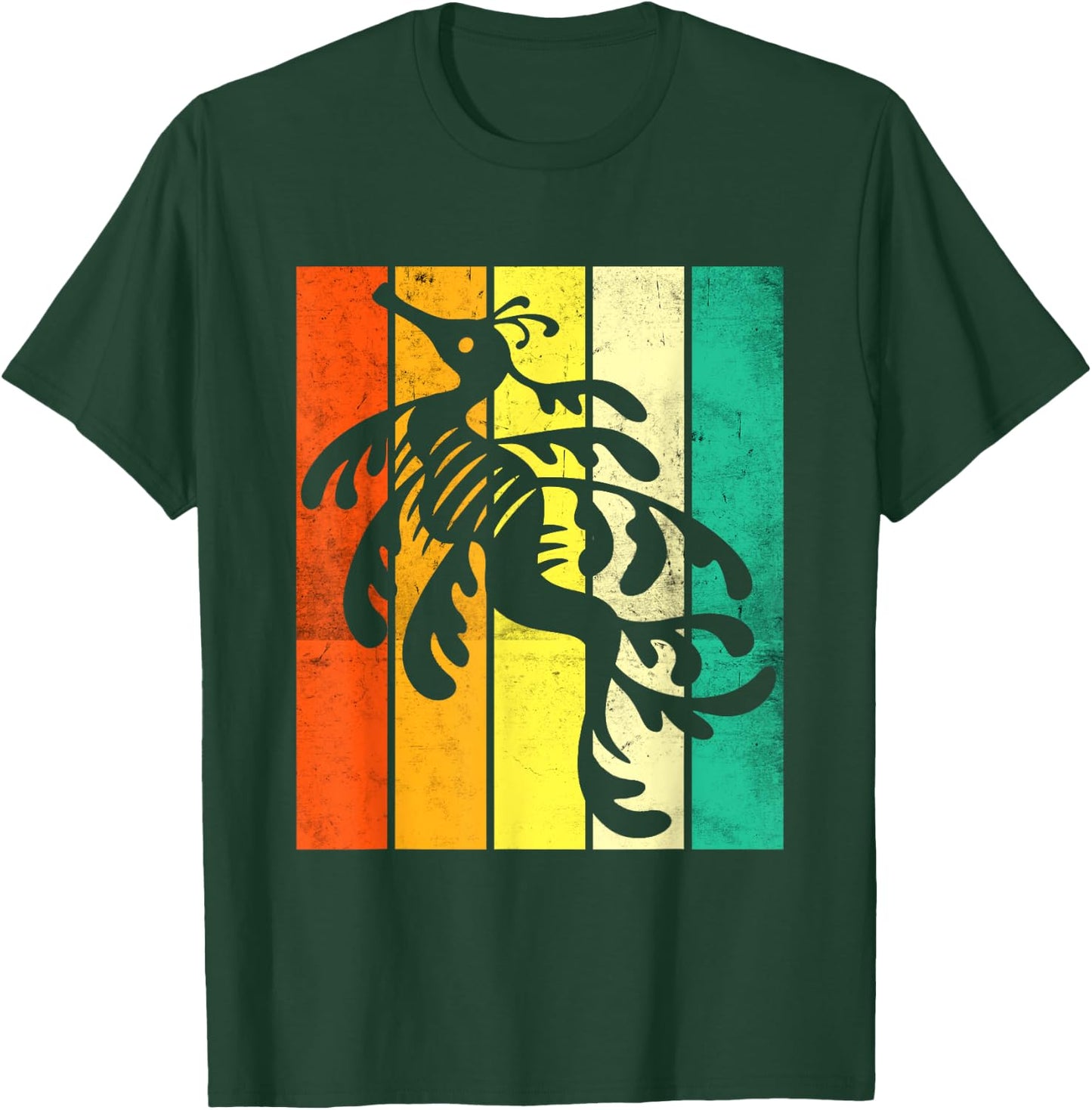 Love Leafy Seadragon Lover Vintage Leafy Sea Dragon T-Shirt - T-Shirt | Forest