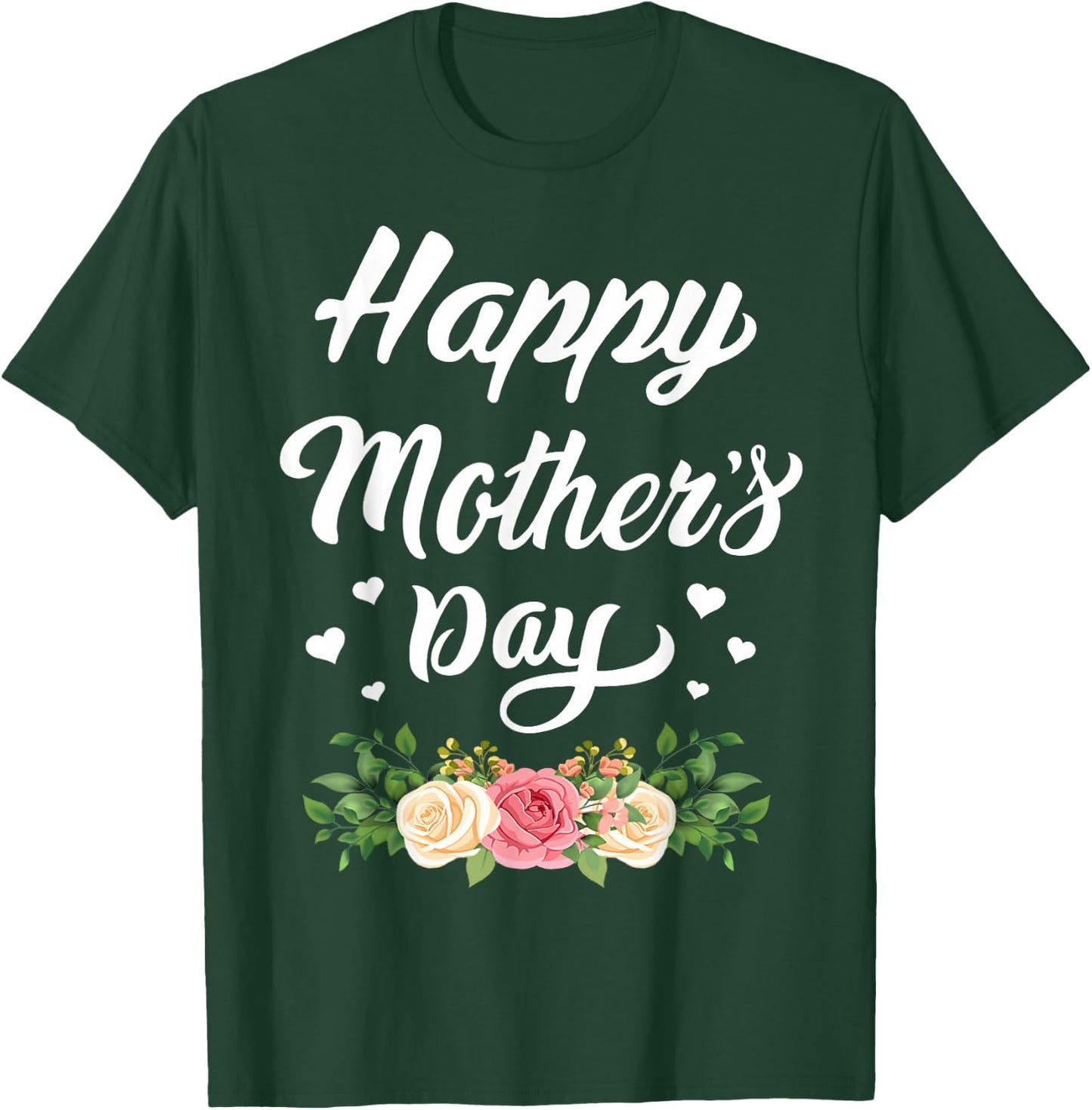 Happy Mother's Day 2024 Mom Grandma T-Shirt - T-Shirt | Forest