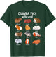 Cartoon guinea pigs - Types of Guinea pigs T-Shirt - T-Shirt | Forest