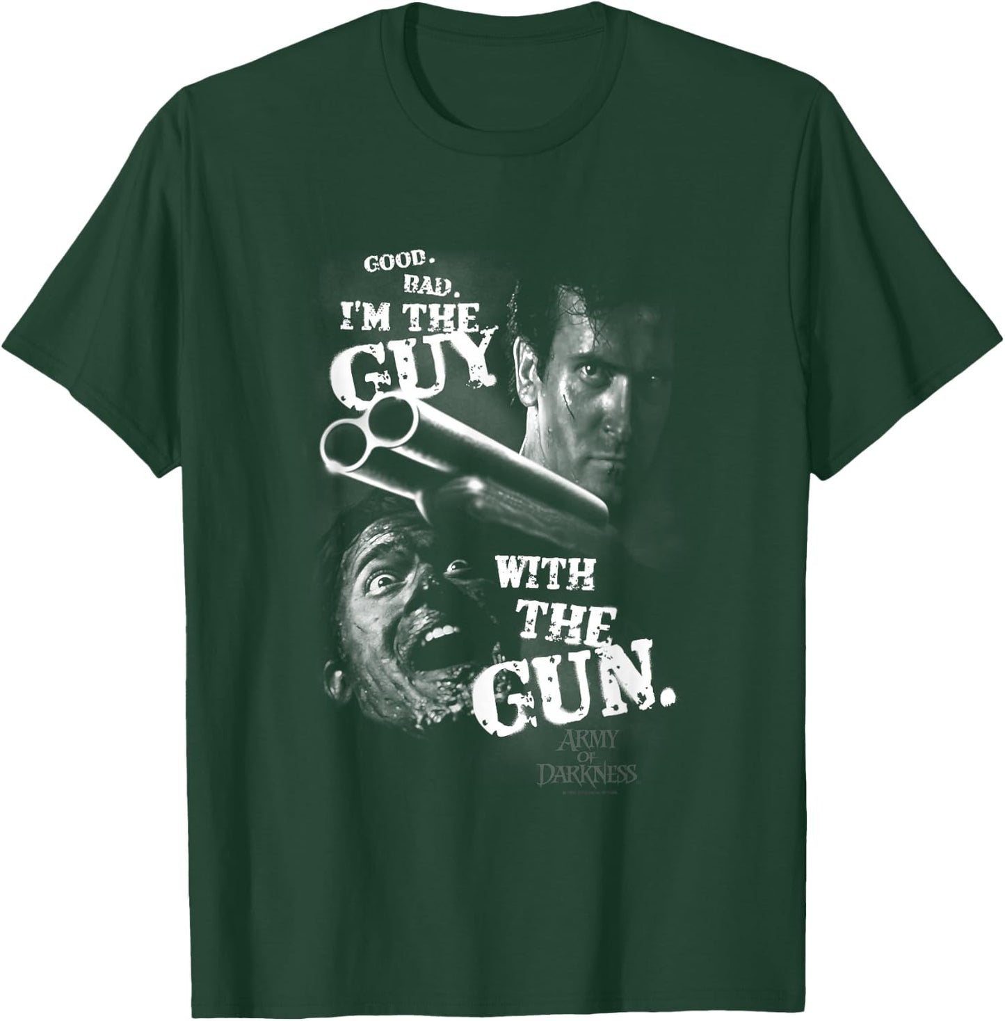 Army of Darkness Guy with The Gun Small T-Shirt - T-Shirt | Forest
